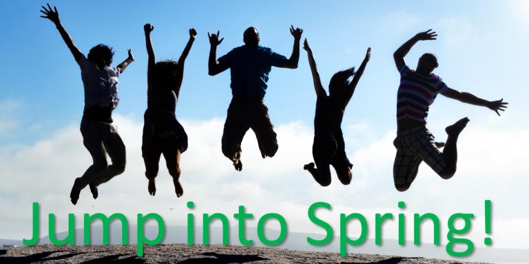jump into spring